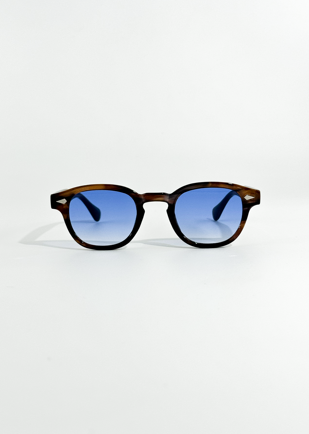 Lavinia | Vintage Round Tortoiseshell Gradient Sunglasses