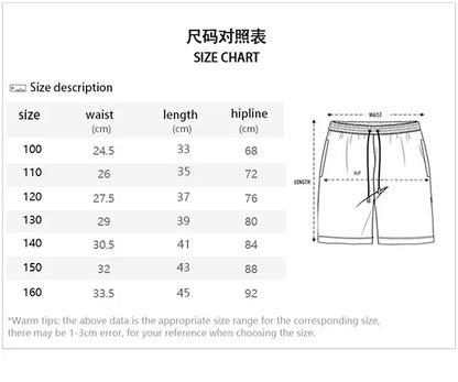 Momount Men Swim Shorts – Tropical Leaf Print Drawstring Knee Length
