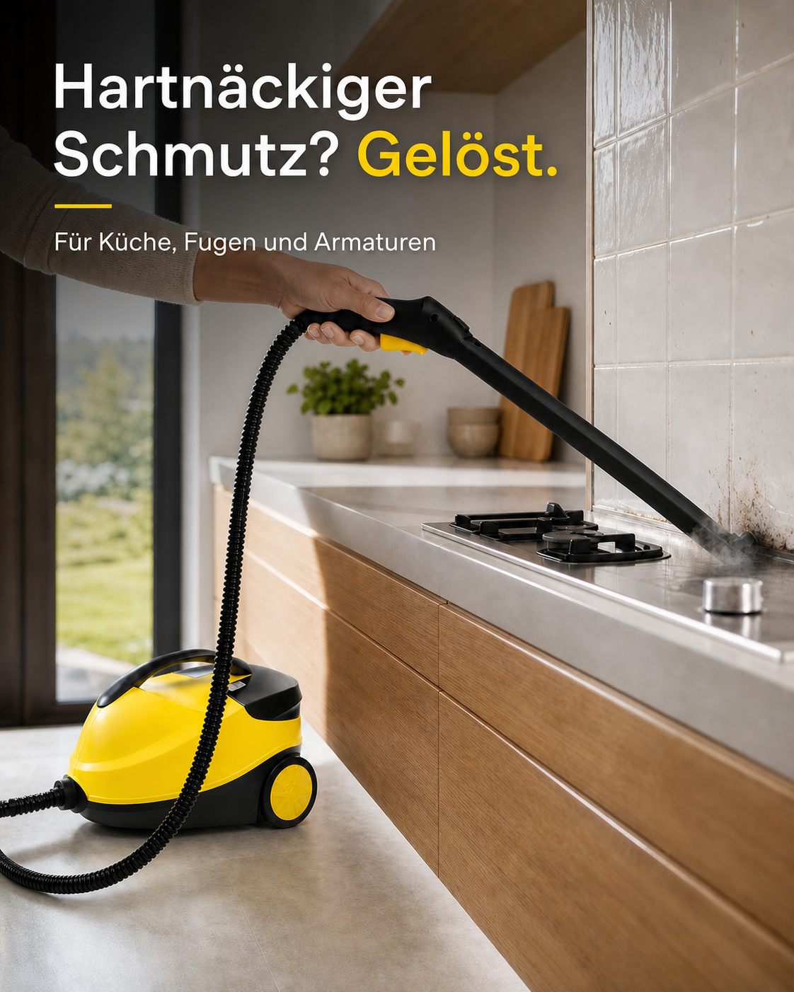 Vapora Pro für Küche Fugen und Armaturen